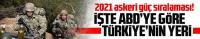 2021 askeri güç sıralaması! İşte ABD'ye göre Türkiye'nin yeri