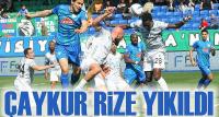Bodrum FK, Çaykur Rizespor'u 2-0 mağlup etti