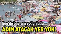 Güney Ege sahillerinde bayram yoğunluğu