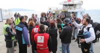 YUNANİSTAN’DAN BODRUM’A DAYANIŞMA ZİNCİRİ
