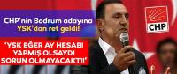 YSK Saruhan kararını verdi!