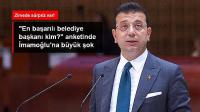 İmamoğlu ilk 10'a giremedi!