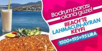 Bodrum'da bu yaz lahmacun 195 lira