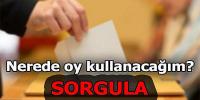 Nerede oy kullanacağım?