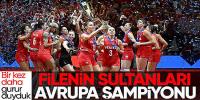 A Milli Kadın Voleybol Takımı Avrupa Şampiyonu