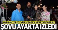 Steven Seagal'a, Bodrum'da sürpriz
