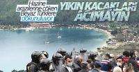 Muğla'da kaçak yapıların yıkımı sırasında arbede çıktı