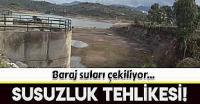 Bodrum'da susuzluk tehlikesi