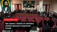 Cemevi, dernek ve vakıfların elektrik faturalarını düşürecek düzenleme