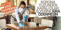 Kira ödemelerine 'salgın' düzenlemesi