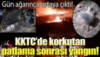 KKTC'de korkutan patlama!