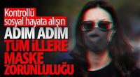 12 ilde maske takmak zorunlu hale getirildi