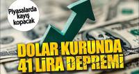 Piyasada İmamoğlu depremi! Dolar 41 lirayı euro da 44 lirayı aştı