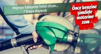 Motorin 7 liraya dayandı