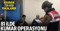 81 ilde kumar ve tombala operasyonu