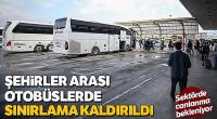 Otobüslerde sınırlama kaldırıldı! Tüm koltuklar satılabilecek