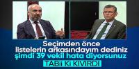 Özgür Özel'e CHP'nin Millet İttifakı ortaklarına verdiği 39 vekil soruldu