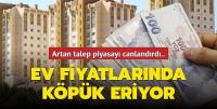 Ev fiyatlarında köpük eriyor