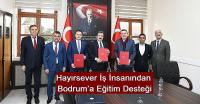 Hayırsever İş İnsanından Bodrum’a Eğitim Desteği