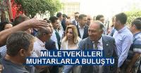 AK Partili vekiller muhtarlarla buluştu