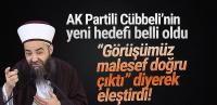 Cübbeli Ahmet'in hedefindeki yeni parti belli oldu