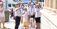 Çanakkaleli izciler Bodrum'da