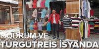Bodrum esnafı bitmeyen çalışmaya isyan etti