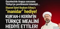 Zafer Partisi'nden Diyanet İşleri Başkanı Erbaş’a ''manidar'' hediye