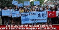 Öğrencilerden boykot: #OtobüsteDeğilBoykottayız