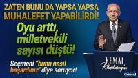 CHP elindekinden de oldu! Sandalye sayısı düştü...