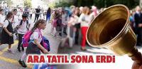Ara tatil sona erdi, 20 milyon öğrenci yeniden ders başı yaptı