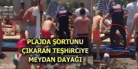 Bodrum'da iğrenç teşhir!