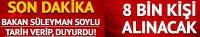 8 bin bekçi alımı yapacağız