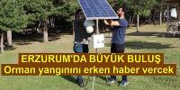 Orman yangınını erken haber veren sistem geliştirdiler 