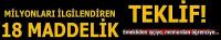 AK Parti'den 18 maddelik teklif!