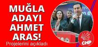 CHP'nin Muğla Büyükşehir adayı Ahmet Aras projelerini açıklıyor