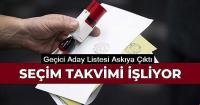 Geçici Aday Listesi Askıya Çıktı 