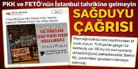 Sağduyu çağrısı