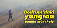 Bodrum’daki orman yangını söndürüldü