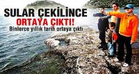 Sular çekildi tarihi kral yolu ortaya çıktı