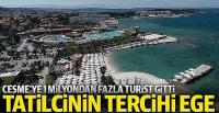 Bayramda tatilcinin tercihi Ege oldu