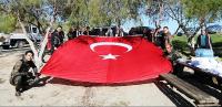 TEMİZLİK ÖNCESİ İDLİB ŞEHİTLERİ ANILDI