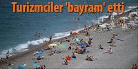 Turizmci 'bayram' etti