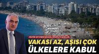 Vakası az, aşısı çok ülkelere kabul