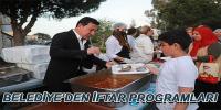 BELEDİYEDEN İFTAR PROGRAMLARI