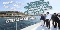 Muğla'da kaçak yapıların yıkımı tamamlandı