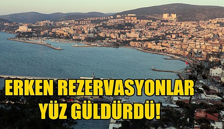 Erken rezervasyon turizmciyi sevindirdi