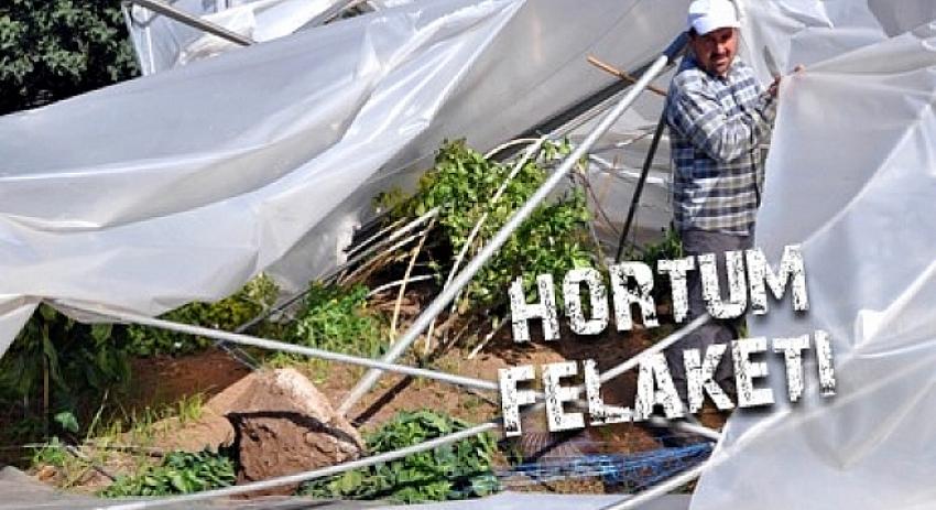 Milas'ta hortum felaketi