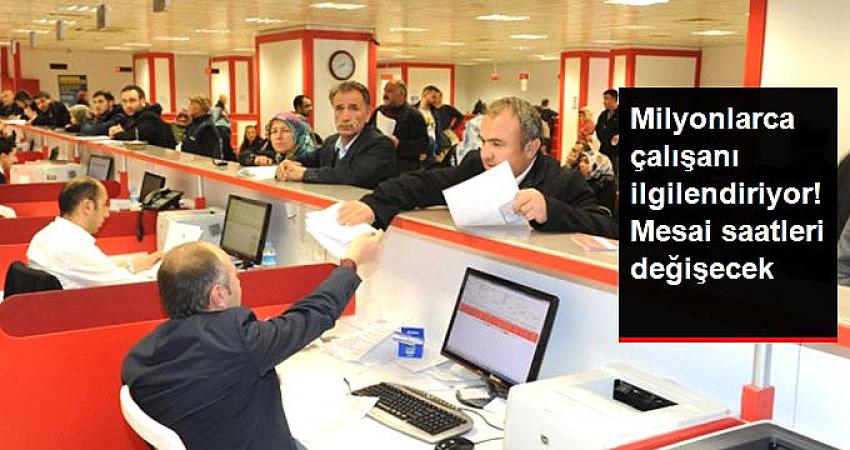 Kamuda esnek çalışma modeline geçiliyor