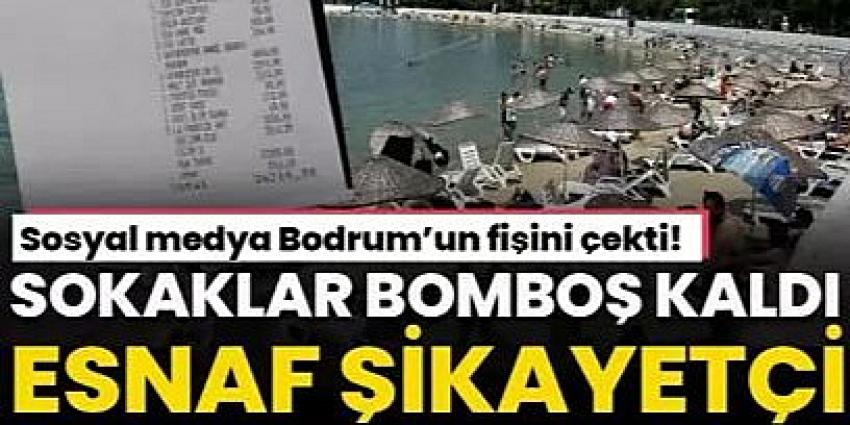 Sosyal Medya Bodrum'un Fişini Çekti!